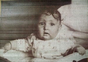 “Ieva”, photo-textile, 50x70 cm, 2011 “Ieva”, photo-textile, 50x70 cm, 2011