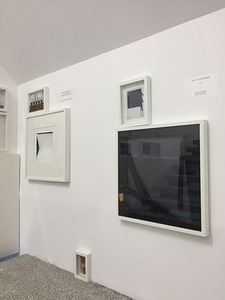 Fragment of A. Žalpys exhibition "Stories. The Man. (Biography Never Written)." Photo by A. Žalpys