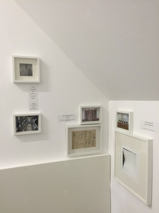 Fragment of A. Žalpys exhibition "Stories. The Man. (Biography Never Written)." Photo by A. Žalpys