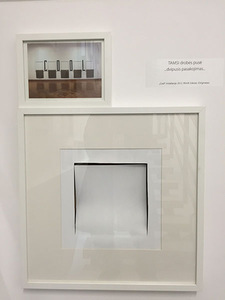 Fragment of A. Žalpys exhibition "Stories. The Man. (Biography Never Written)." Photo by A. Žalpys