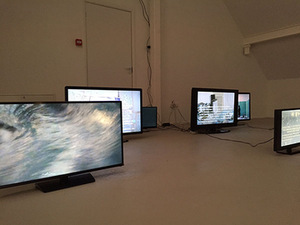 Fragment of A. Žalpys exhibition "Stories. The Man. (Biography Never Written)." Photo by A. Žalpys