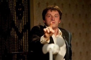 Polis Ilberas. "Intymumas", rež. Artūras Areima (VDU teatras). Nuotr. iš aktoriaus Vainiaus Sodeikos archyvo