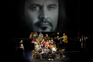 Spektaklis „Išvarymas“. Dmitrijaus Matvejevo nuotr. Spektaklis „Išvarymas“. Dmitrijaus Matvejevo nuotr.