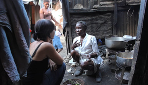 Jūratė Jarulytė & Rose Marie Paul. Pale avem, 2011. Projektas, dalyvavimas II-ojoje Ghetto Bienalėje, Port-au-Prince, Haitis. Jūratė Jarulytė & Rose Marie Paul. Pale avem, 2011. Projektas, dalyvavimas II-ojoje Ghetto Bienalėje, Port-au-Prince, Haitis.