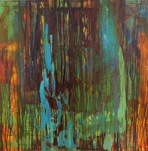 J. Rancevienė „Jūržolių šokis“, 100x100, mišri technika, 2016m. J. Rancevienė „Jūržolių šokis“, 100x100, mišri technika, 2016m.