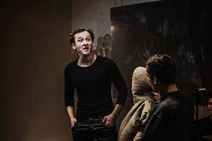 Rokas Petrauskas in the play "Caligula" from No Theatre archive Rokas Petrauskas in the play "Caligula" from No Theatre archive