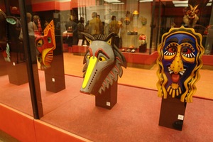 Kaukės. A.Masiokaitės nuotr. Kaukės. A.Masiokaitės nuotr.