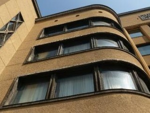 Kauno centrinis paštas (Laisvės al. 102), archit. F. Vizbaras, 1930-1932 m. Nuotr. iš galerija.kvb.lt