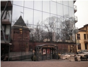 Kauno gynybinės sienos fragmentas. R. M. 2014.