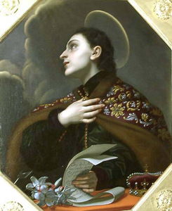 Carlo Dolci, Šventasis Kazimieras, XVII a. Piti rūmai, Florencija, Italija. Carlo Dolci, Šventasis Kazimieras, XVII a. Piti rūmai, Florencija, Italija.