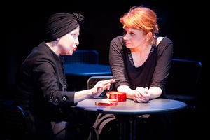 The fragment from performance "Clara's Relationships". Donatas Stankevičius photo