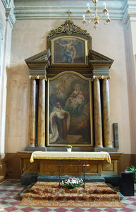 E. M. Andriolis. "St. Johns Vision of the Cross", 1891–1892, Kaunas (Carmelite) Church of St. Cross. E. M. Andriolis. "St. Johns Vision of the Cross", 1891–1892, Kaunas (Carmelite) Church of St. Cross.