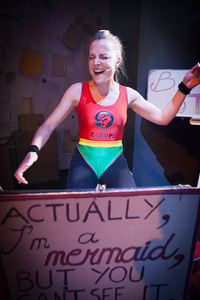 Martyna Gedvilaitė in the play Rebellion (director Agnius Jankevičius). Donatas Stankevičius' (NKDT) photo