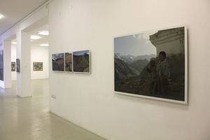 Exhibition LA MA YU RU ("Lamayuru #022" of I. Maldžiūnas, 2011, - in the foreground) Exhibition LA MA YU RU ("Lamayuru #022" of I. Maldžiūnas, 2011, - in the foreground)