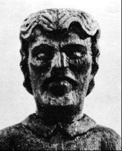 Skulptūros „Angelas“ fragmentas Skulptūros „Angelas“ fragmentas