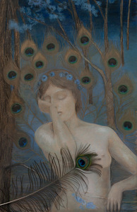 Kazimieras Stabrauskas. „Moters aktas fantastinio miško fone“ Kazimieras Stabrauskas. „Moters aktas fantastinio miško fone“