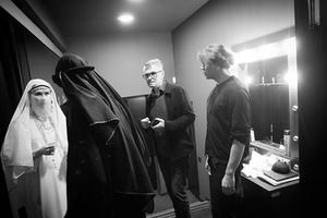 Spektaklio „Natanas Išmintingasis“ repeticija. Donato Stankevičiaus nuotr.