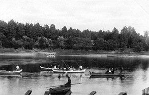 Nemunas ties Birštonu, XX a. 4 deš. Iš V. Sinkevičiaus asmeninio rinkinio Nemunas ties Birštonu, XX a. 4 deš. Iš V. Sinkevičiaus asmeninio rinkinio