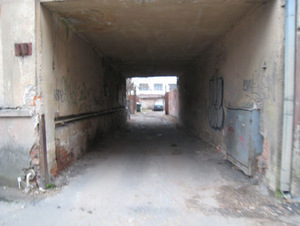 Patekimas į vidinį kiemą