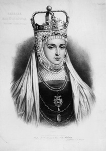 François Grenier. Barbora Radvilaitė, 1868, Warsaw National Library François Grenier. Barbora Radvilaitė, 1868, Warsaw National Library