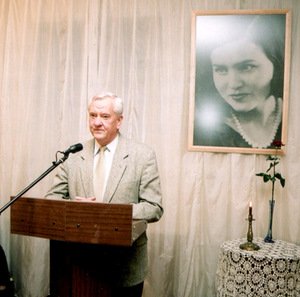 Pirmasis Salomėjos Nėries memorialinio muziejus direktorius Stanislovas Petrauskas. Nuotr. iš S. Nėries memorialinio muziejaus fondo