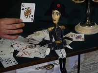 Gardino lėlių teatro spektaklio „Pikų dama“ lėlė. Nuotrauka iš teatro archyvo Gardino lėlių teatro spektaklio „Pikų dama“ lėlė. Nuotrauka iš teatro archyvo