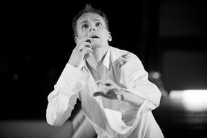 S. Čiučelis – Franz in the performance “Burglars”. Photo by Donatas Stankevičius S. Čiučelis – Franz in the performance “Burglars”. Photo by Donatas Stankevičius