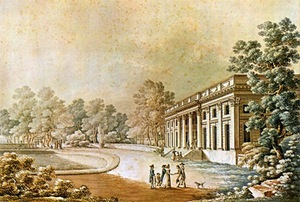 Z. Vogel. „Marinki rūmai Pulavuose“, 1796 m. Nacionalinis muziejus, Poznanė, Lenkija Z. Vogel. „Marinki rūmai Pulavuose“, 1796 m. Nacionalinis muziejus, Poznanė, Lenkija