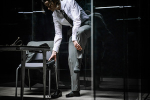 „Klamo karas“, rež. A. Areima. Lauros Vansevičienės nuotr. „Klamo karas“, rež. A. Areima. Lauros Vansevičienės nuotr.