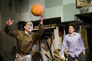 “Red Shoelaces” of Gabrielė Labanauskaitė (dir. Yanna Ross), LNDT. Photo by Dmitrijus Matvejevas