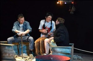 “Reserve” directed by Alius Veverskis (author of the play - Gintaras Grajauskas). Photo of Kaunas Small Theatre “Reserve” directed by Alius Veverskis (author of the play - Gintaras Grajauskas). Photo of Kaunas Small Theatre