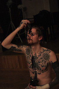 Roko Jakubausko performansas „Procesai“