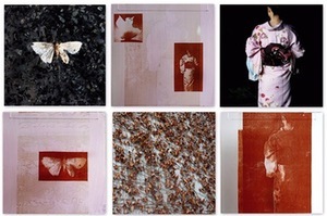 Mare Saare. 'Afterimage', collage. Photo from the exhibition catalogue.