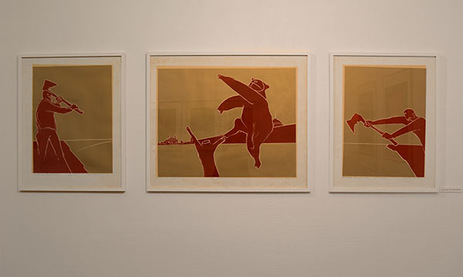 Edmundas Saladžius. Triptikas „Meška-chuješka“