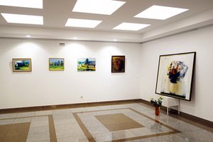 Alfredo Šato parodos „...alsuoju Ramybę...“ fragmentai. Deivio Slavinsko nuotr.