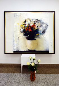 Alfredo Šato parodos „...alsuoju Ramybę...“ fragmentai. Deivio Slavinsko nuotr.