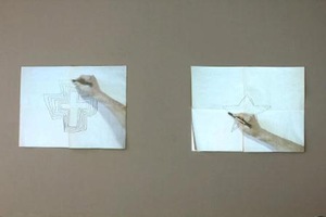 Saulius Paliukas. Istorijos pamokos. 2012, videoinstaliacija Saulius Paliukas. Istorijos pamokos. 2012, videoinstaliacija