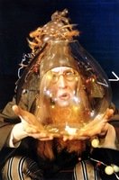 Master Trufel from the performance ŠOKOVAFLIACUKROTRONAS