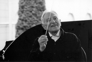 Dirigentas Saulius Sondeckis, 2013. R. Rakausko nuotrauka Dirigentas Saulius Sondeckis, 2013. R. Rakausko nuotrauka