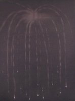 R. Sorakaitė. „Nykstantis fejerverkas“, aliejus, drobė, 200x150 cm, 2016