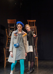 Spektaklio „Upės po žeme“ fragmentas. Giedriaus Kuncevičiaus nuotr. Spektaklio „Upės po žeme“ fragmentas. Giedriaus Kuncevičiaus nuotr.