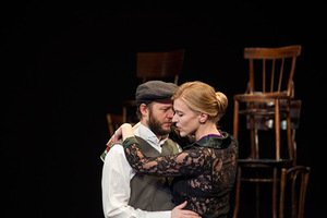 Fragment from the play Rivers Under the Earth. Giedrius Kuncevičius' photo