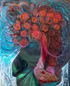 „Speleologas“, dr., al., 146 x 114, 2013 m. „Speleologas“, dr., al., 146 x 114, 2013 m.