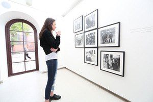 A. Sutkaus parodos „Lietuvos žmonės“ atidarymas. T. Pabedinsko nuotr. A. Sutkaus parodos „Lietuvos žmonės“ atidarymas. T. Pabedinsko nuotr.