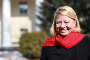 Aktorė Margarethe Tiesel. Kristinos Tamlelytės nuotr. Aktorė Margarethe Tiesel. Kristinos Tamlelytės nuotr.