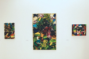 A. Vilišauskas exhibition at the Vilnius Academy of Arts gallery Titanikas in Vilnius. A. Blinstrubaitė-Vasiliauskienė photo A. Vilišauskas exhibition at the Vilnius Academy of Arts gallery Titanikas in Vilnius. A. Blinstrubaitė-Vasiliauskienė photo