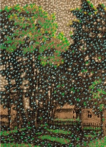 Algirdas Pakeliūnas. Tu, pavasari, laimingas. 1981. Galerijos „Aukso pjūvis“ archyvas Algirdas Pakeliūnas. Tu, pavasari, laimingas. 1981. Galerijos „Aukso pjūvis“ archyvas