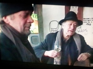 "Stop" kadras iš E.Striogaitės filmo "August Varkalis" "Stop" kadras iš E.Striogaitės filmo "August Varkalis"