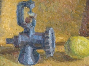 Eglė Velaniškytė. Still-life with a Mincer, 2013. Eglė Velaniškytė. Still-life with a Mincer, 2013.