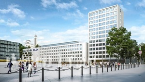 Vienybės aikštės Kaune rekonstrukcija. Vizualizacija Vienybės aikštės Kaune rekonstrukcija. Vizualizacija